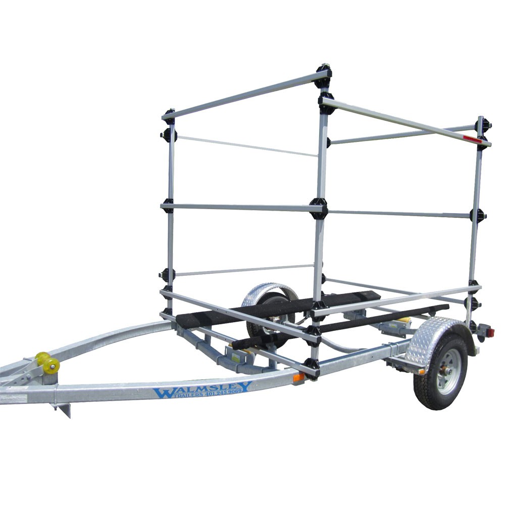 Dynamic Dollies 3 Boat 420 / 6 Boat Opti Trailer Rack | Boat Locker, CT